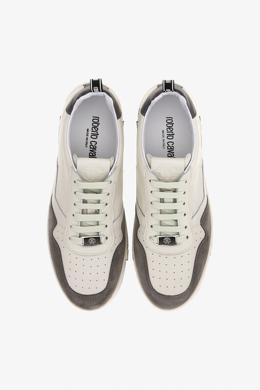 RC Sneakers with Logo Dunkelgrau NOS00B-PNO01
