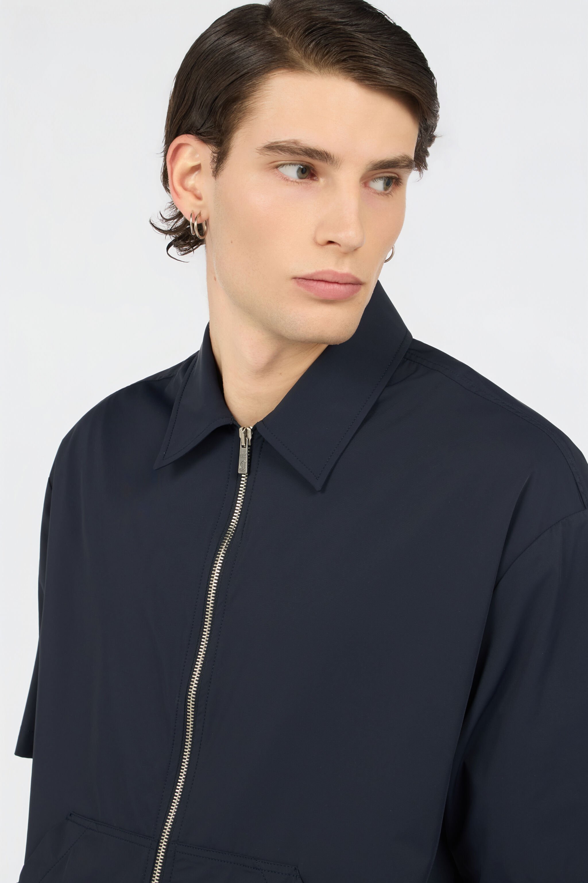 JC Navy Blue Shirt CHICORY BLU WFM020-WF168