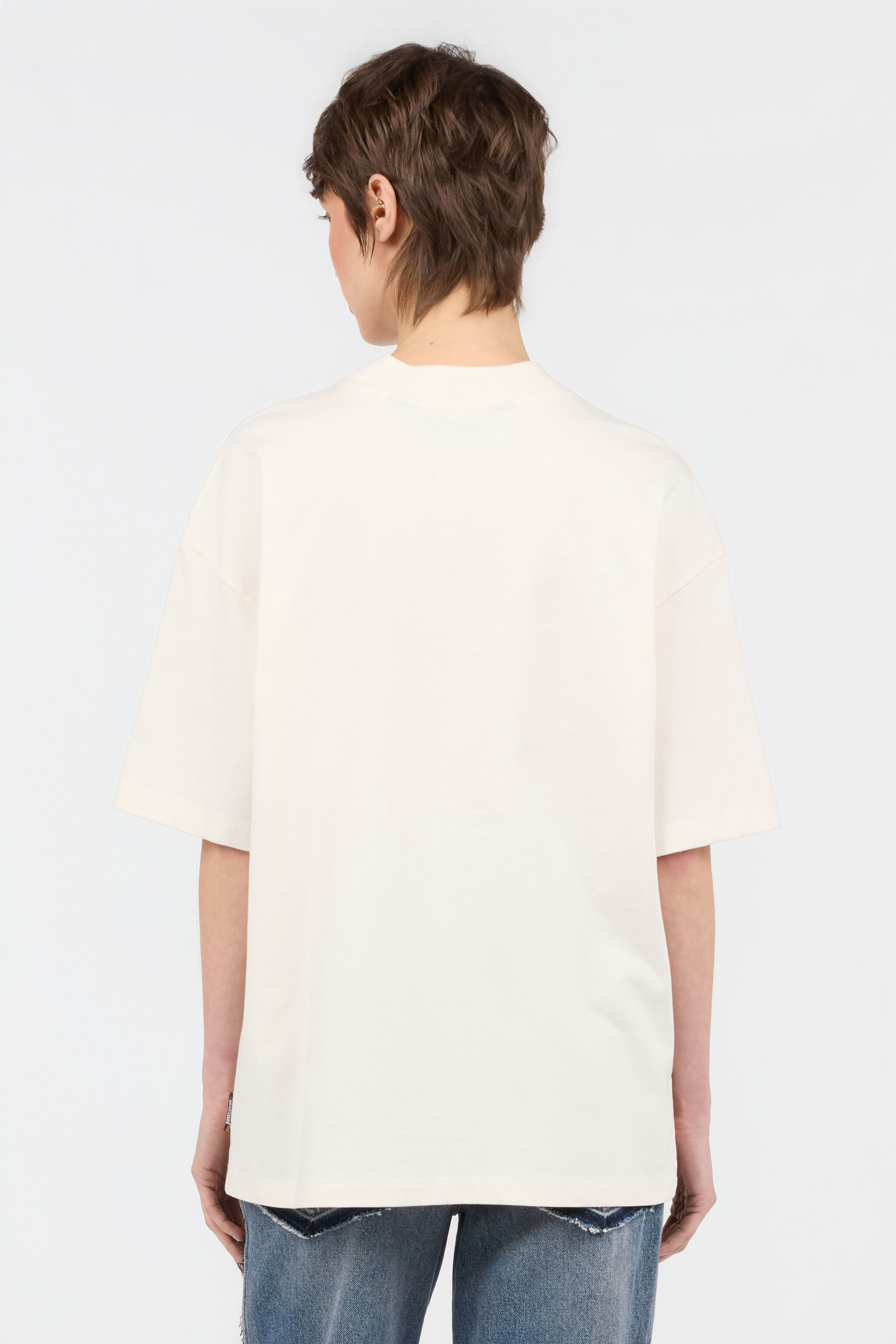 JC Camiseta Beige Con Logo OFF WHITE WFT223-WF605