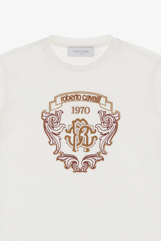 JU RC Logo T-shirt White TJT60O-JD001
