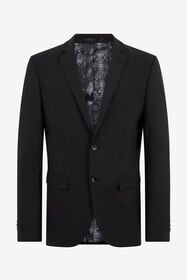 RC Black Wool Suit BLACK QOT40N-FEO01