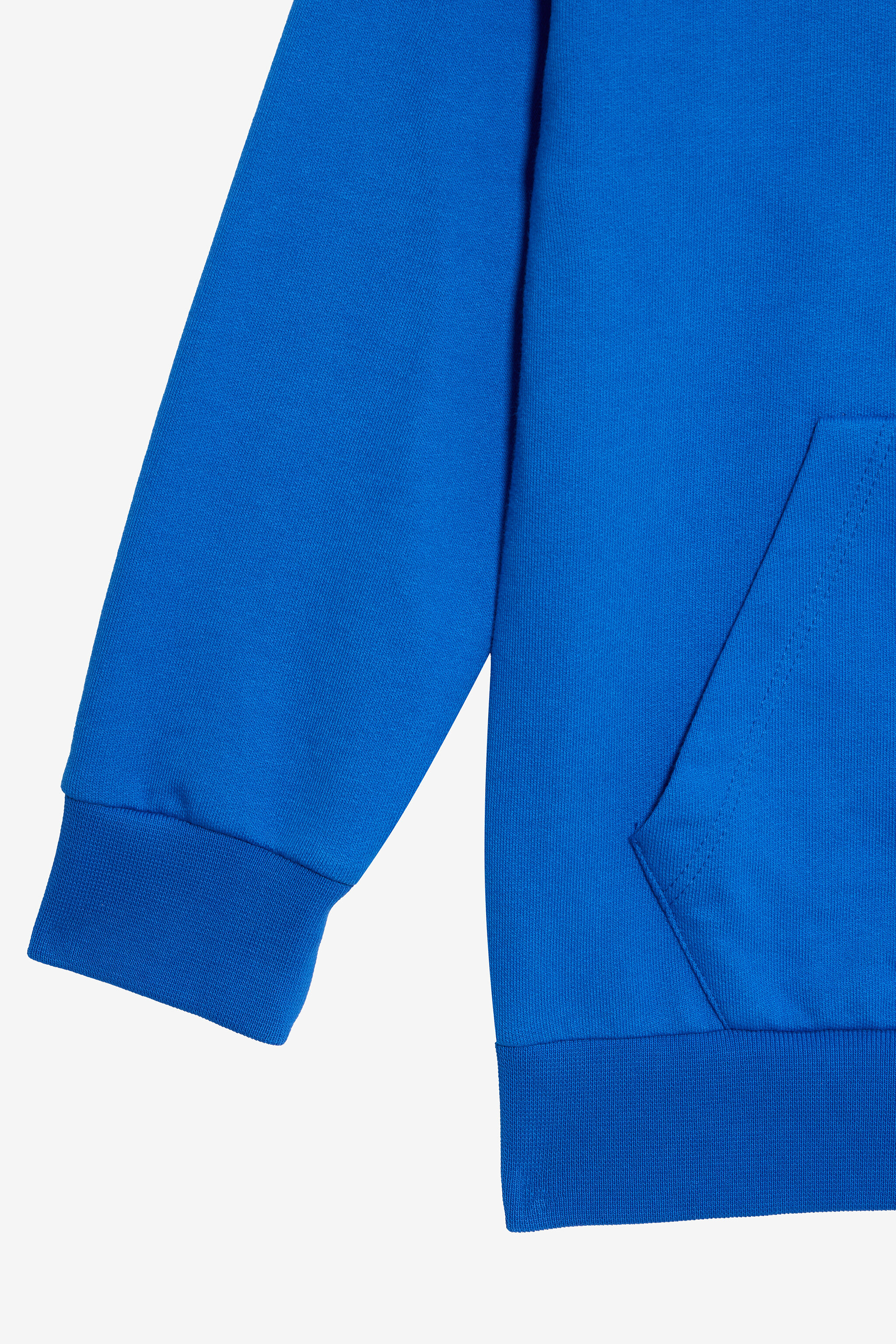 JU Cobalt Blue Sweatshirt with Tiger Print COBALT BLUE VJT68C-CF050