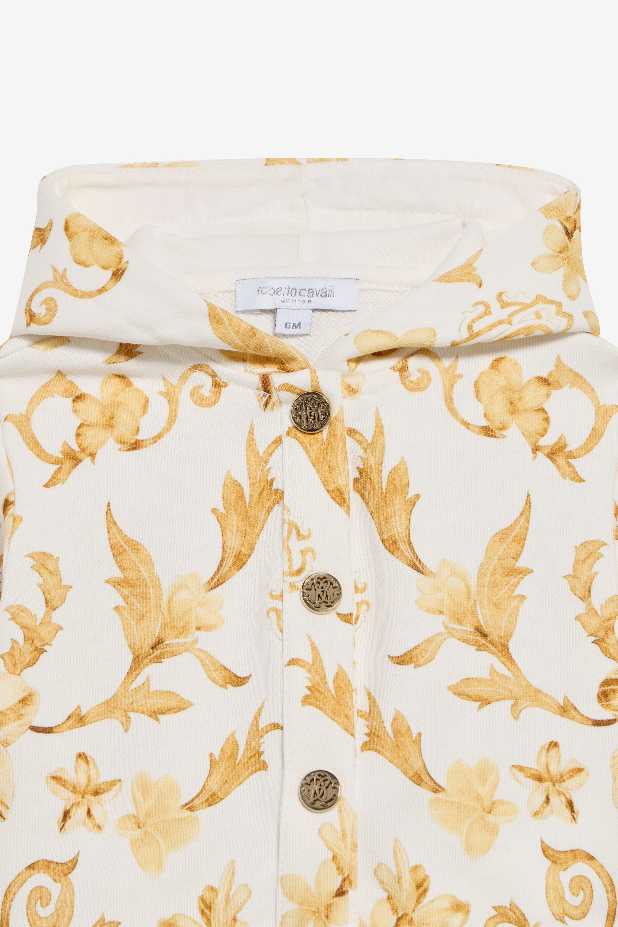 RC Sweat-shirt Imprimé Gold Arabesque WHITE/GOLD TJT663-5ON37