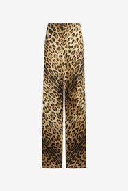 ${brand} Palazzo-Hose mit Leopardenprint ${colorDescription} ${masterID}