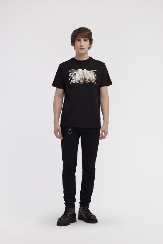 RC T-shirt with Jaguar logo and print RC T-shirt with Jaguar logo and print Black NOT60K-JD060