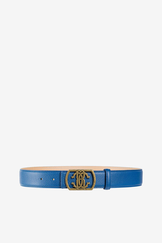 RC RC Monogram Belt RC RC Monogram Belt Blue JSC001-AB001