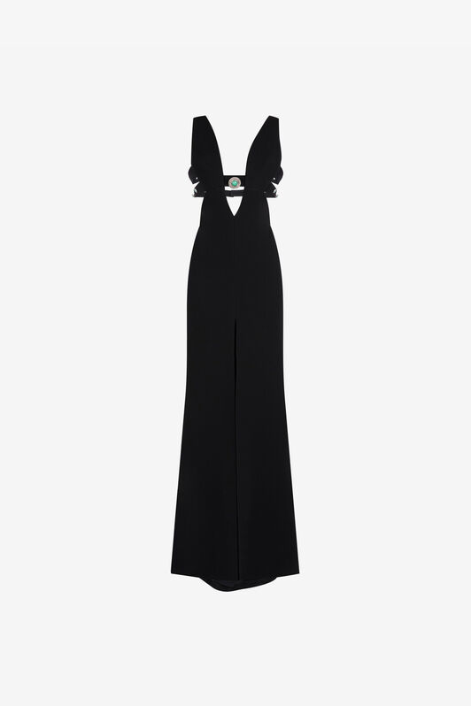 RC Cut-Out Maxi Dress Black RKT103-WR013