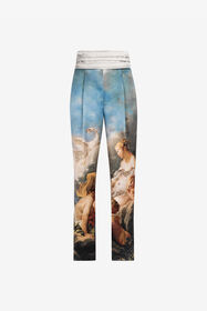 ${brand} Painting-Print Tailored Trousers ${colorDescription} ${masterID}