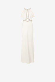 ${brand} Crystal-embellished mermaid dress ${colorDescription} ${masterID}