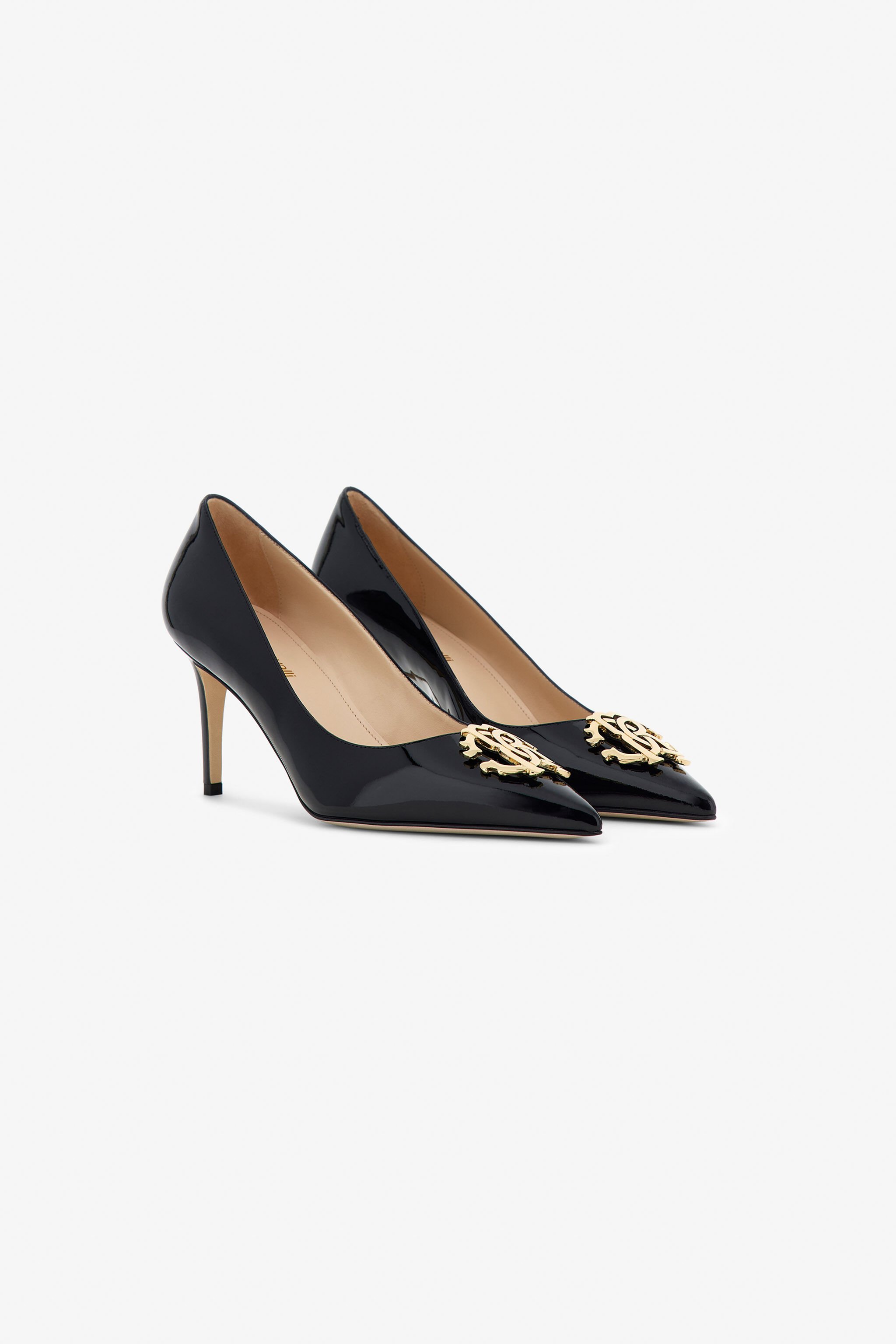 RC Décolleté con Monogramma Nero OOS01F-PZ940