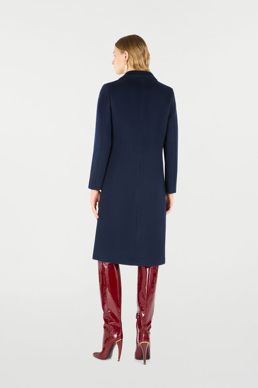 RC Cappotto Blu in Lana Cashmere Blu scuro OOT50C-WH016