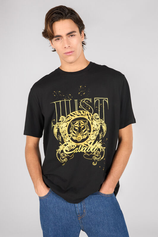 JC Black Tiger T-Shirt JC Black Tiger T-Shirt Black RRT922-RR184