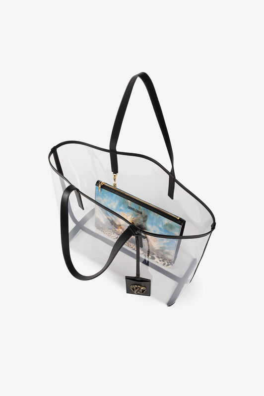 RC Painting-Print Tote Bag Light blue RYB001-AB302
