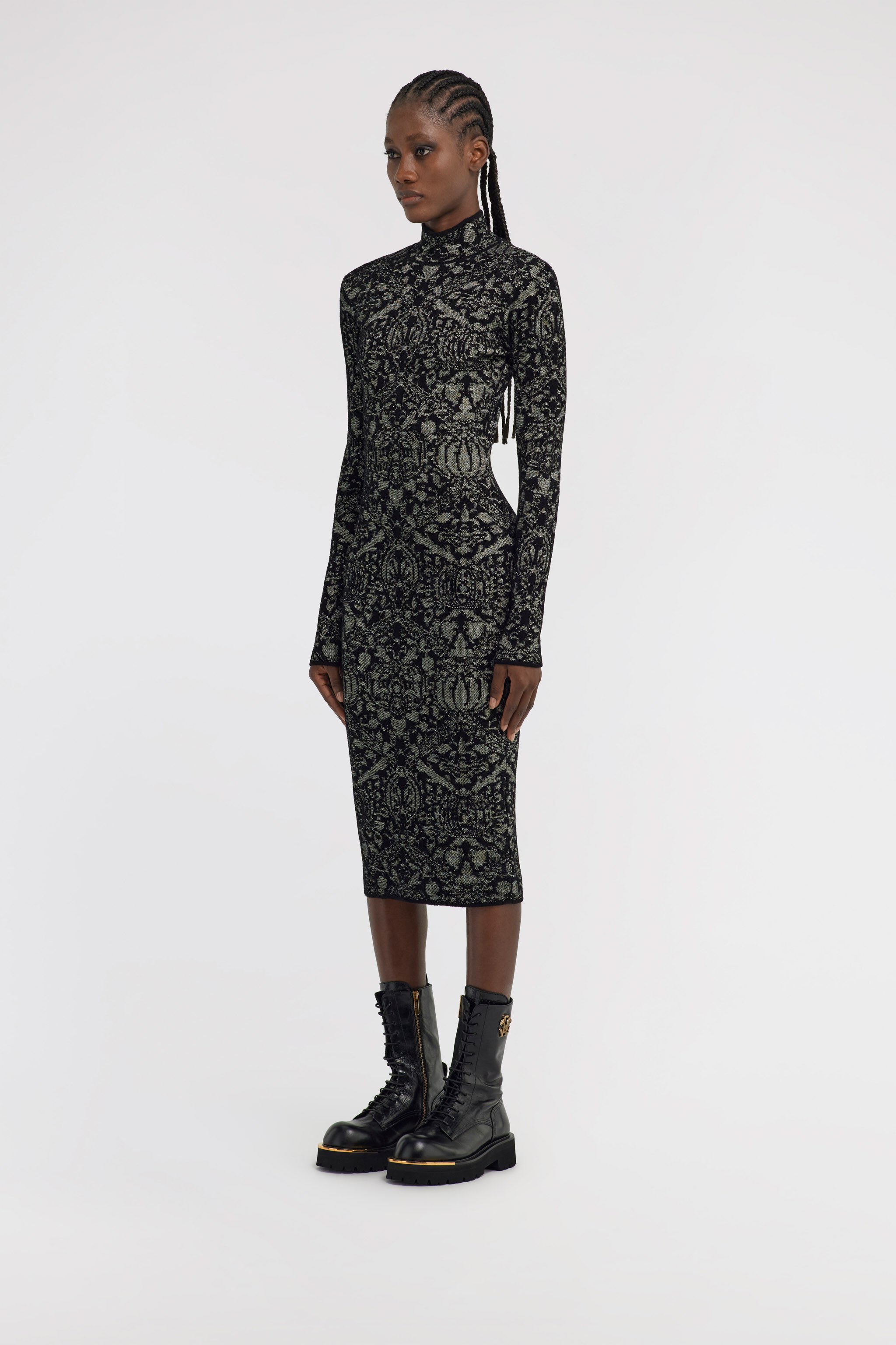 RC Knitwear Dress Black TWM102-MI009