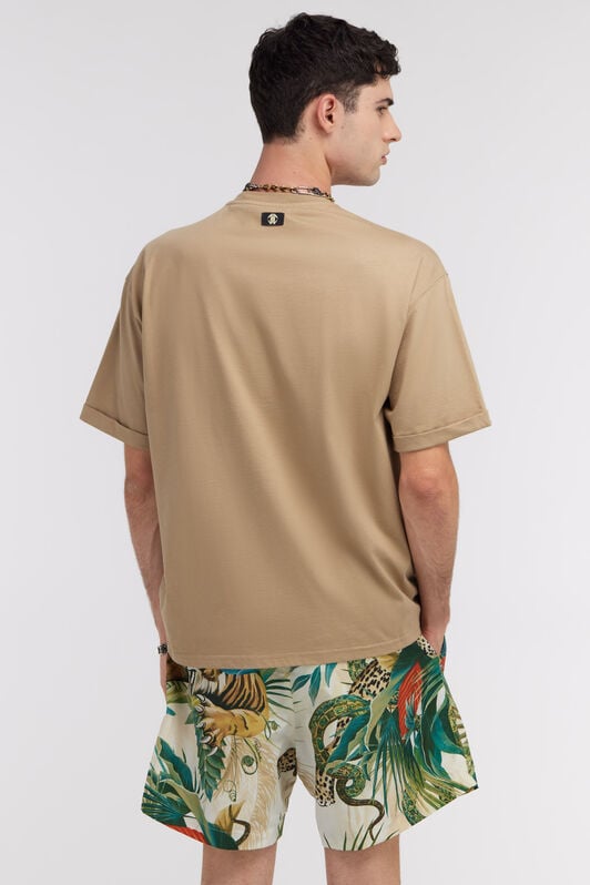 RC Signature T-shirt Light Brown SRT62A-JD060