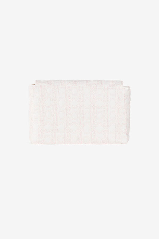 JU RC Monogram-Embroidered Changing Bag JU RC Monogram-Embroidered Changing Bag BABY ROSE PJB001-CSE21