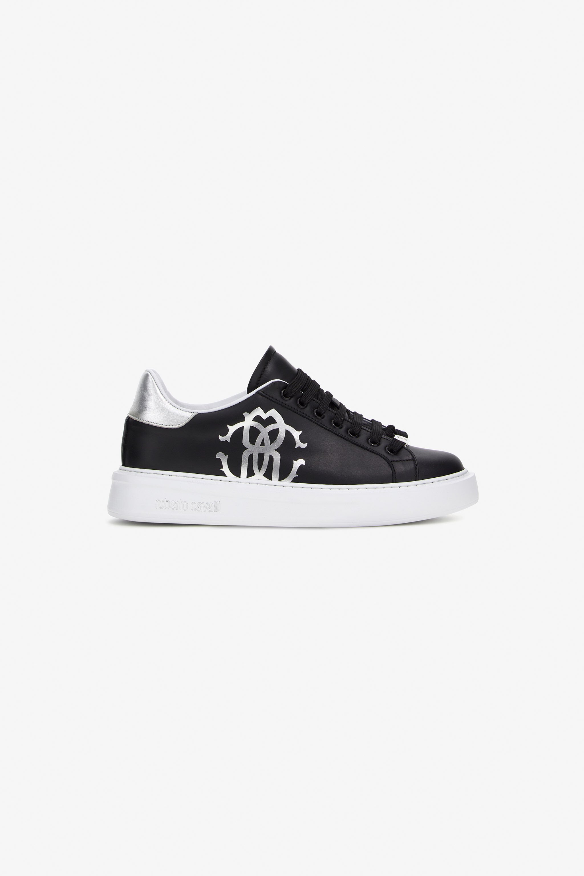 RC Sneakers with Monogram Mirror Snake Black NOS00C-PNO01