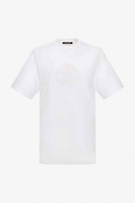 RC RC Logo T-shirt Weiß TRT61C-JD060