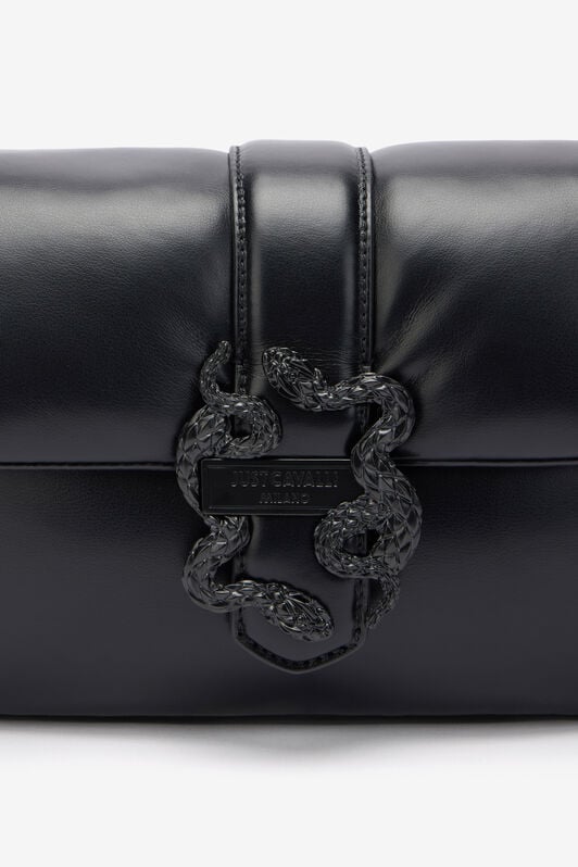 JC Rectangular Bag With Mirror Snake JC Rectangular Bag With Mirror Snake BLACK UFB051-UF420