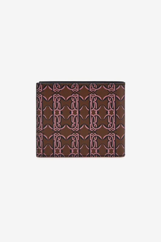 RC Wallet with Monogram Mirror Snake Braun SRA002-FT169