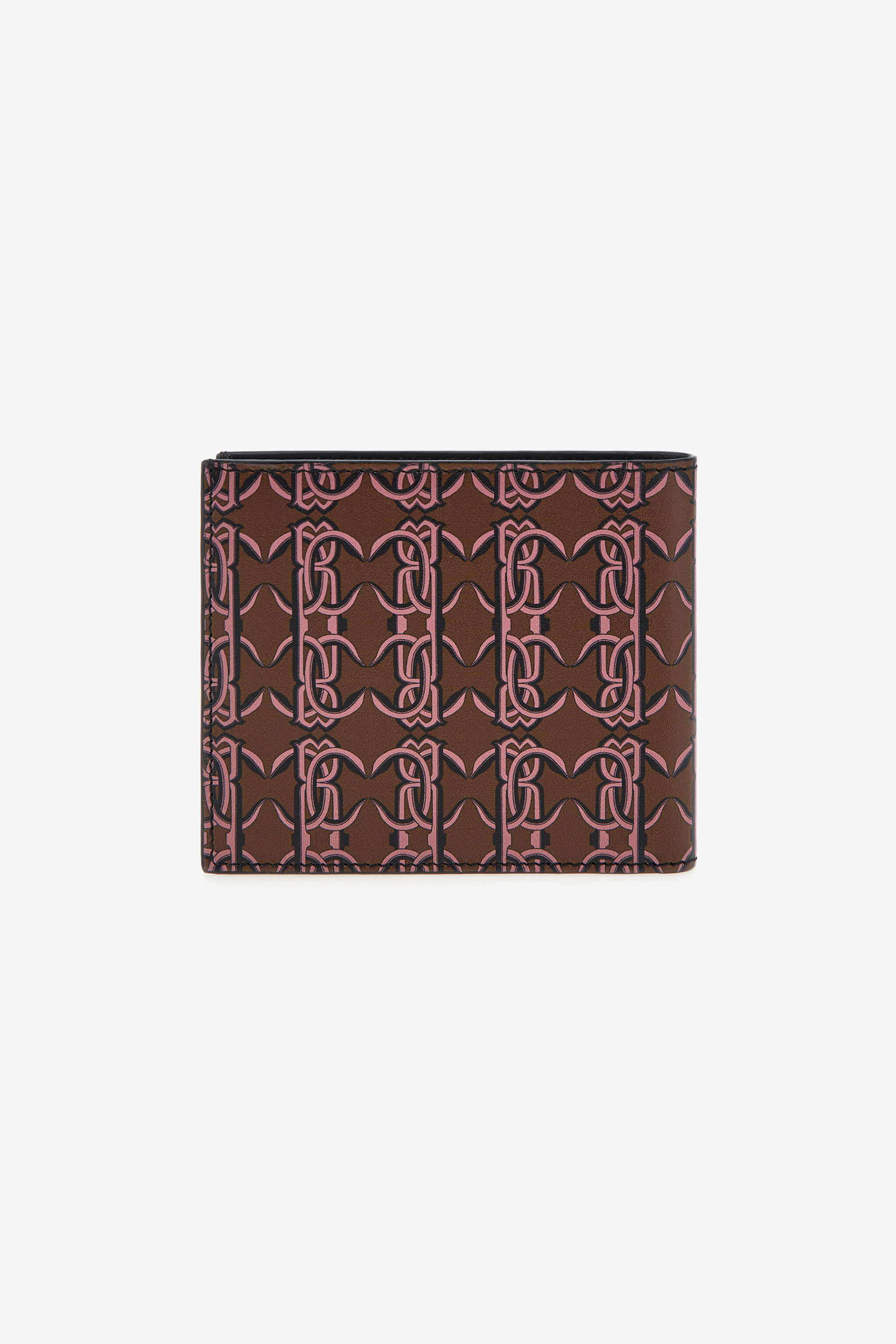 RC Wallet with Monogram Mirror Snake Braun SRA002-FT169
