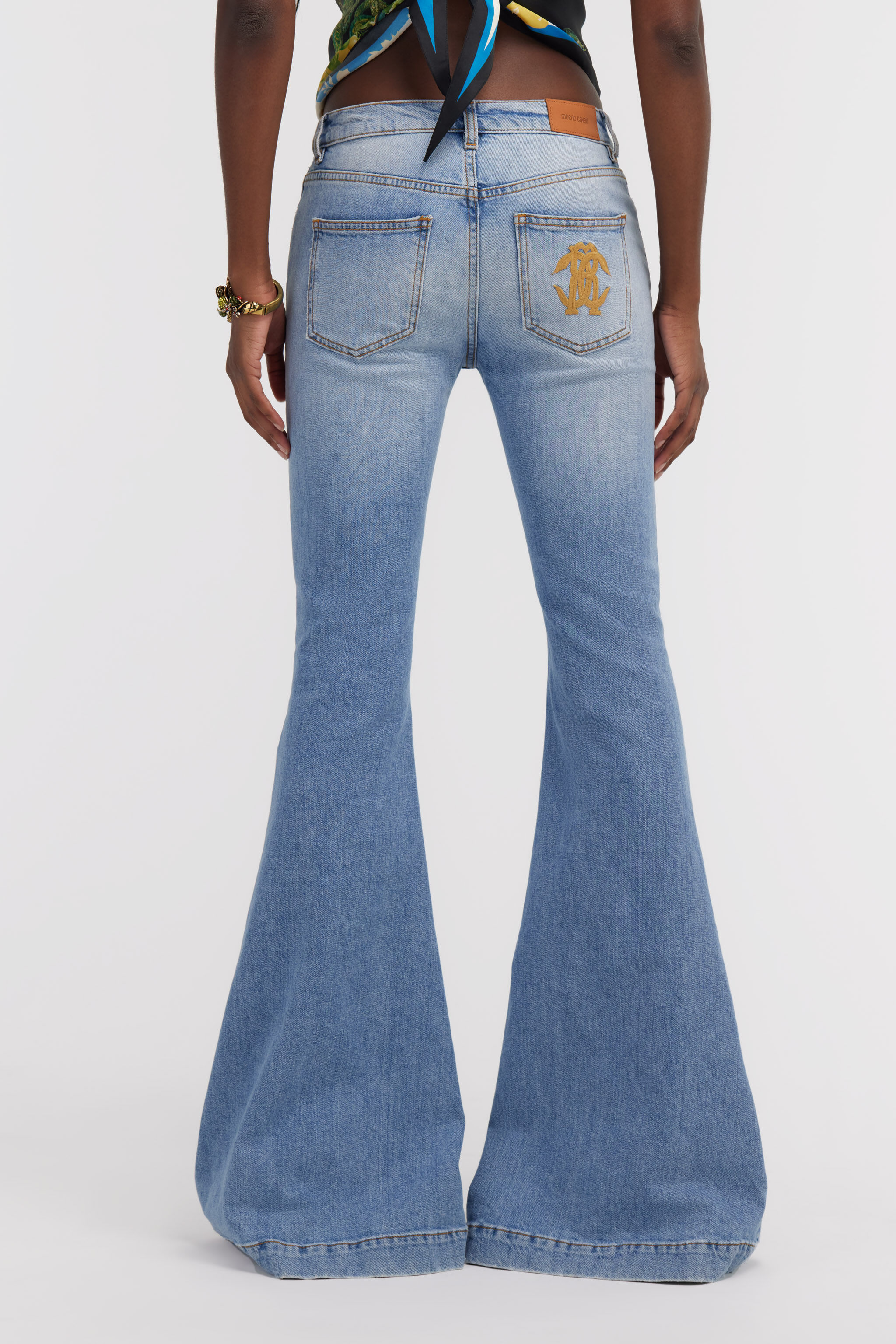 RC Flared Jeans Dunkelblau SKJ205-DS002