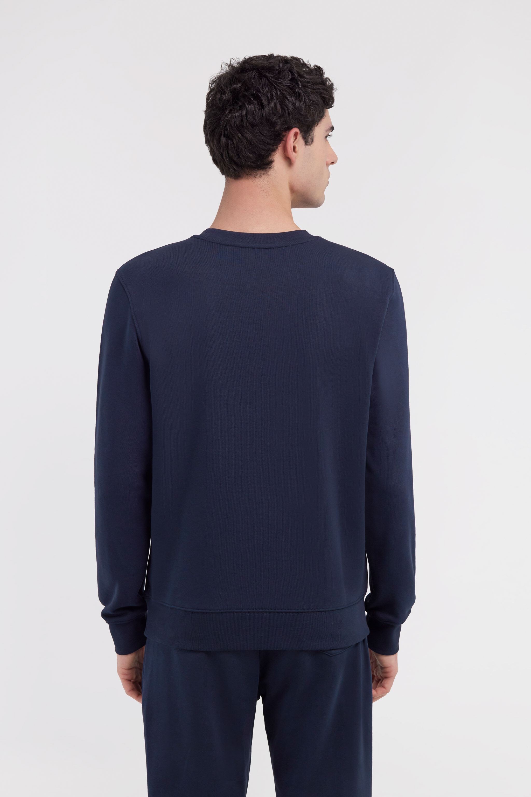 RC Printed sweatshirt Bleu foncé NOT66A-CF052