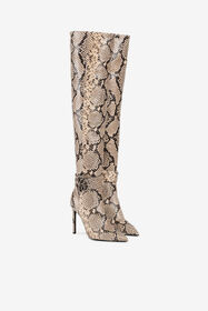 ${brand} Hohe Stiefel mit Python-Prägung ${colorDescription} ${masterID}