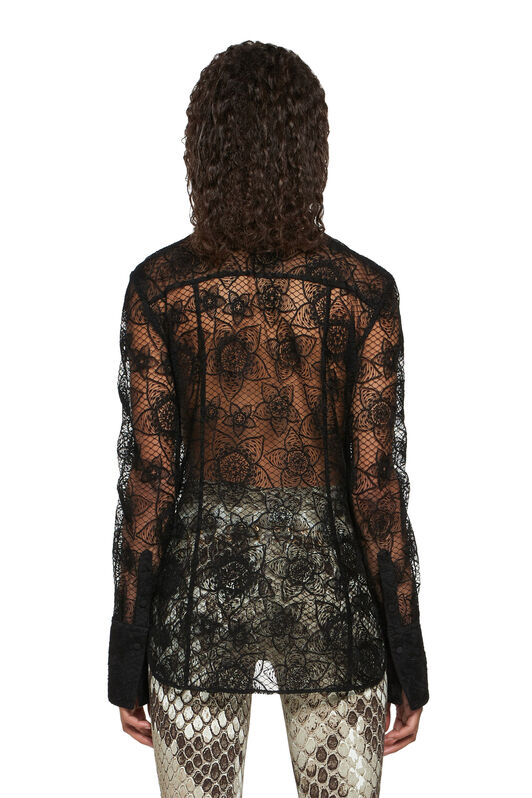 RC Stapelia lace shirt RC Stapelia lace shirt BLACK IQT720-RP063