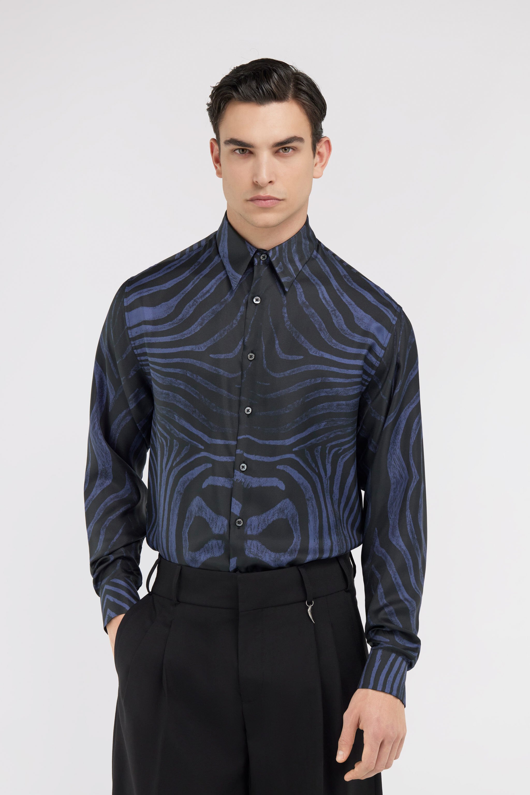 RC Printed Shirt Azul oscuro NOT70B-2NM81