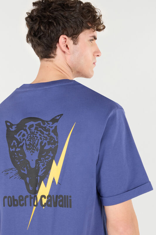 RC T-Shirt Con Stampa E Logo NAVY POT62B-JD060
