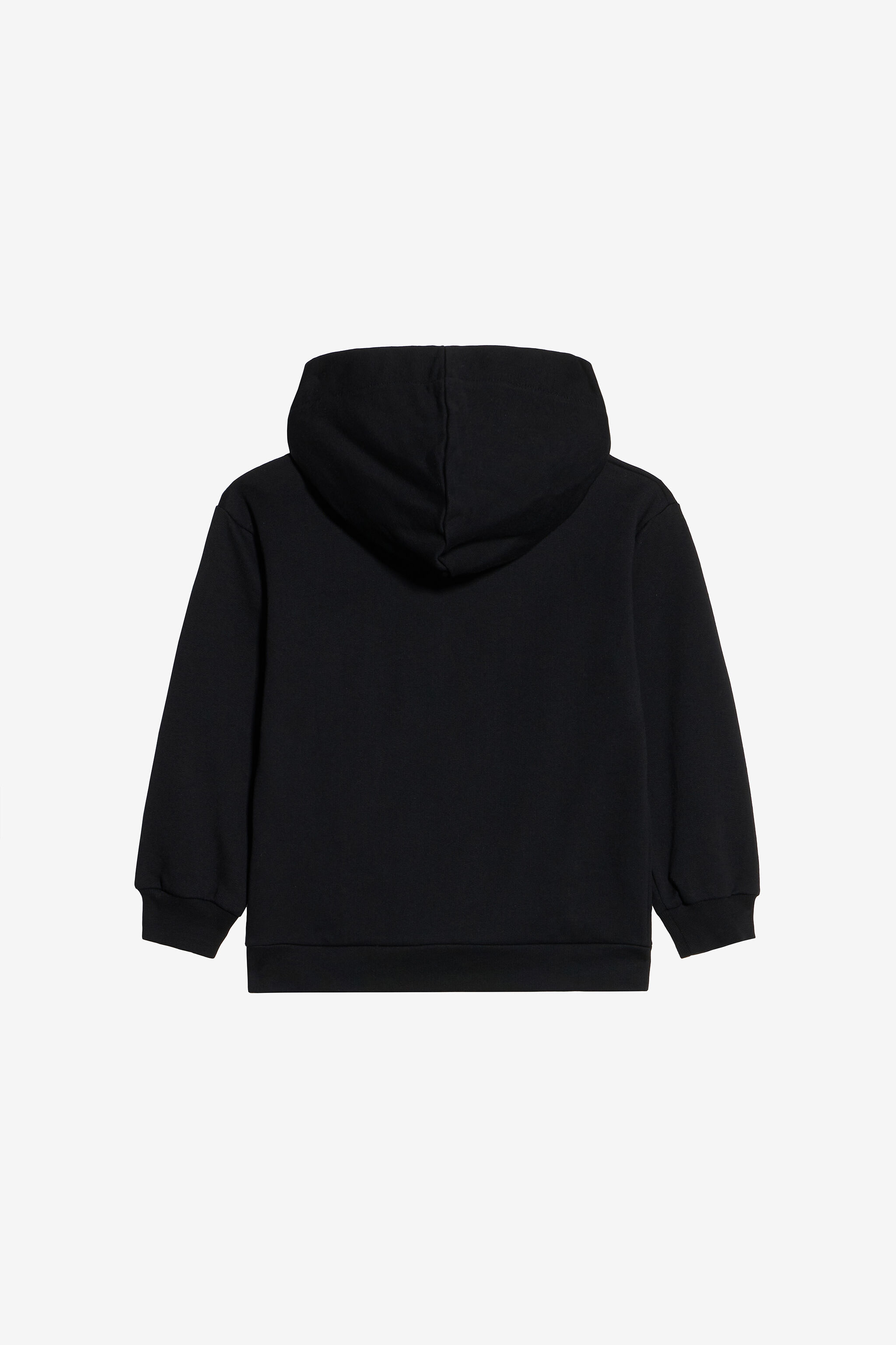 JU Sweat-Shirt En Coton Avec Roses BLACK UJT69B-CF050