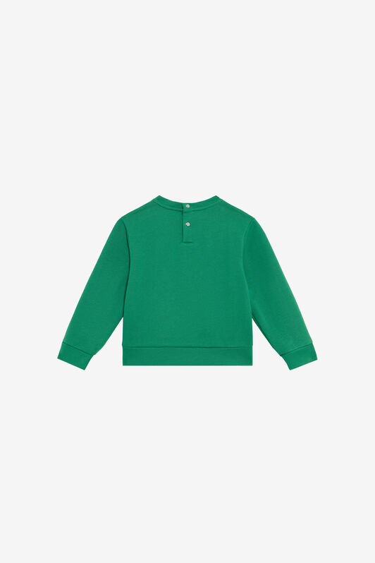 JU Felpa Verde Con Monogram RC GREEN VJT693-CF050