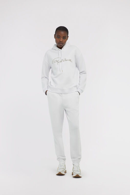 RC Sweatshirt with signature Blanc NOT68D-CF052