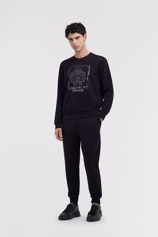 RC Printed sweatshirt Black NOT66B-CF052