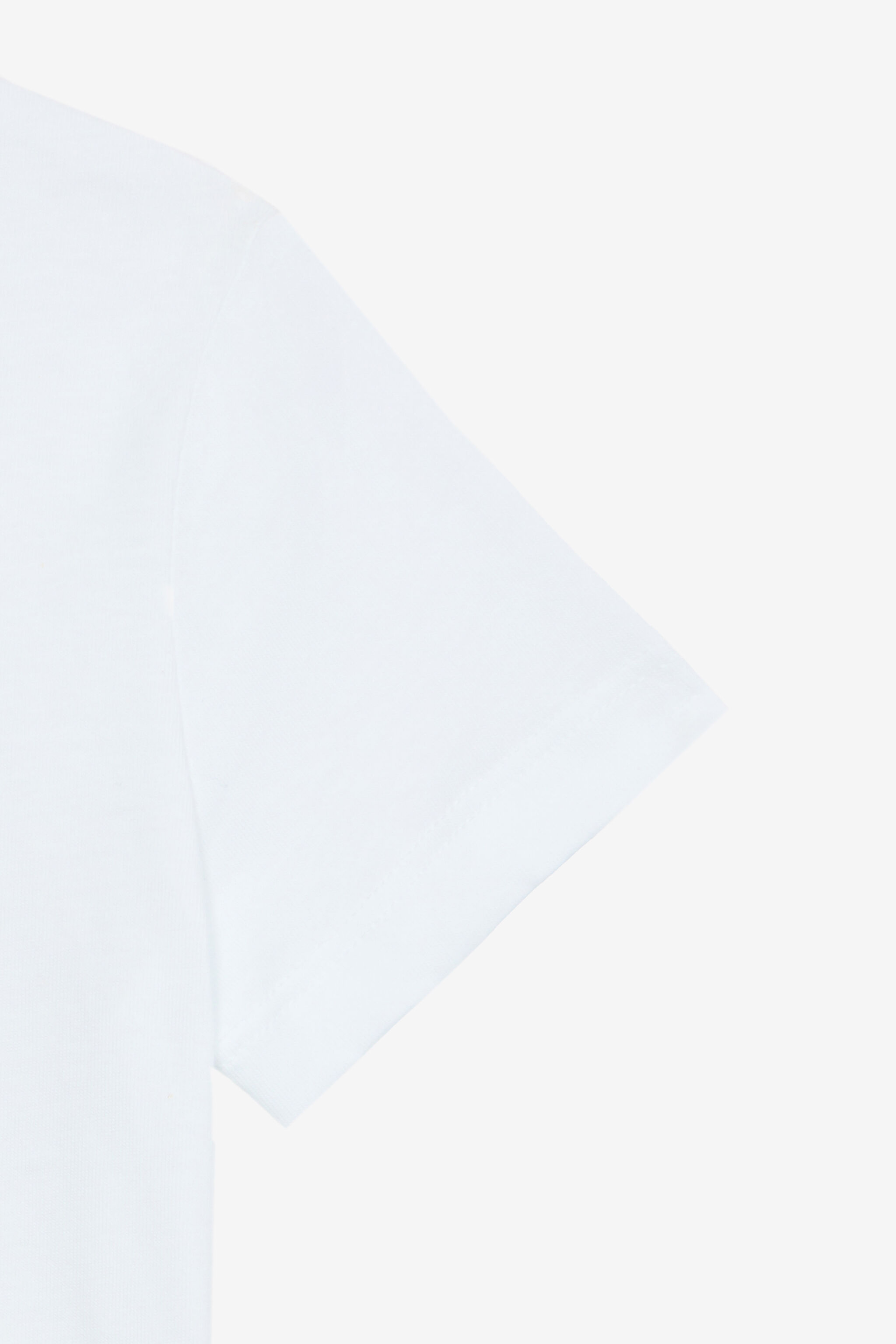 JU T-Shirt With Rose And Logo Print White UJT62A-JD001