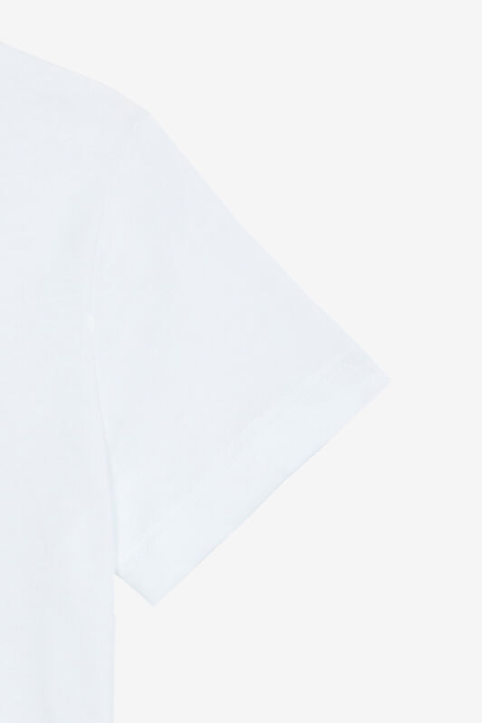 JU T-Shirt With Rose And Logo Print JU T-Shirt With Rose And Logo Print White UJT62A-JD001