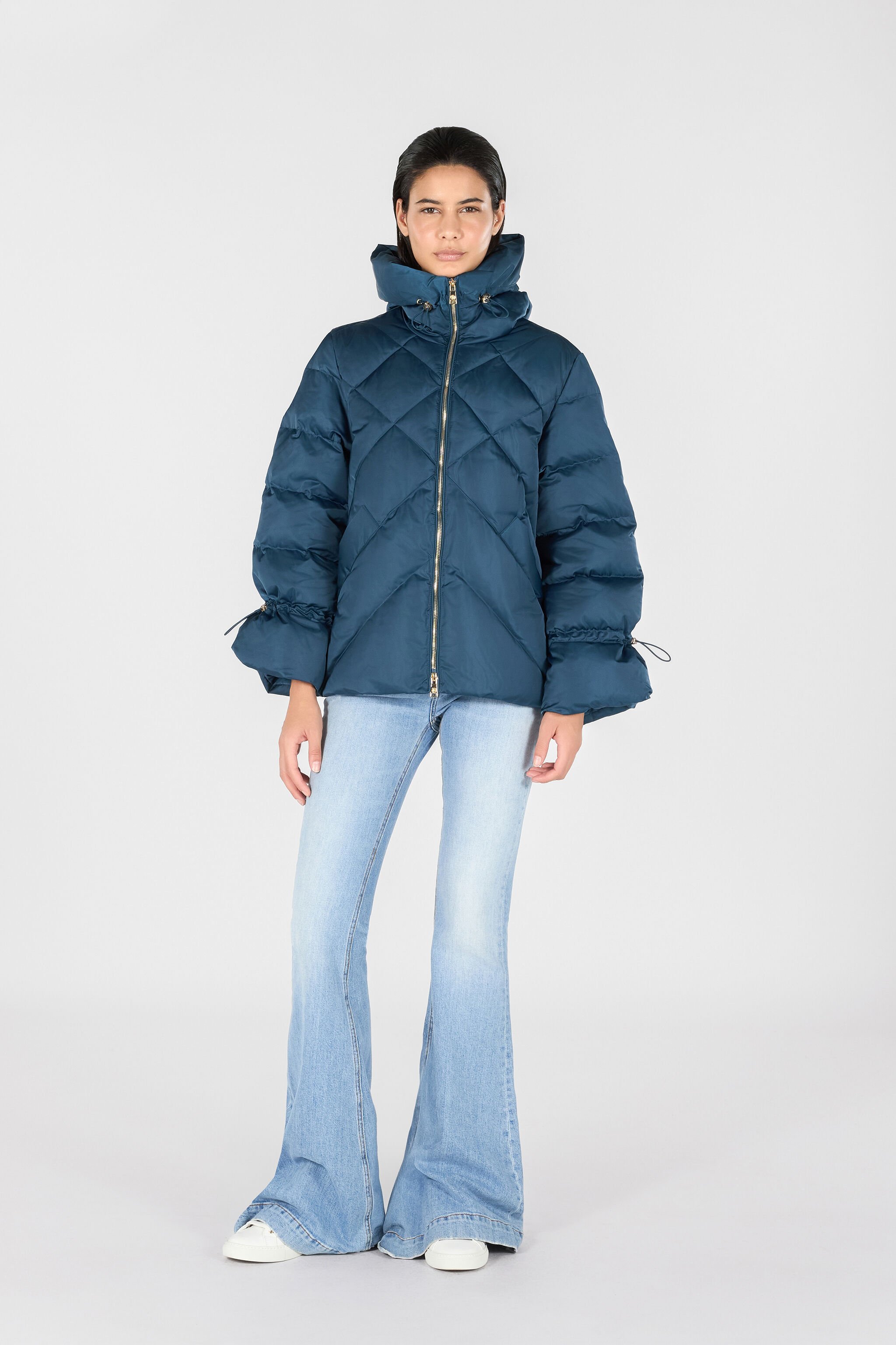 RC Chaqueta Acolchada Azul TEAL OOT40J-SBO03