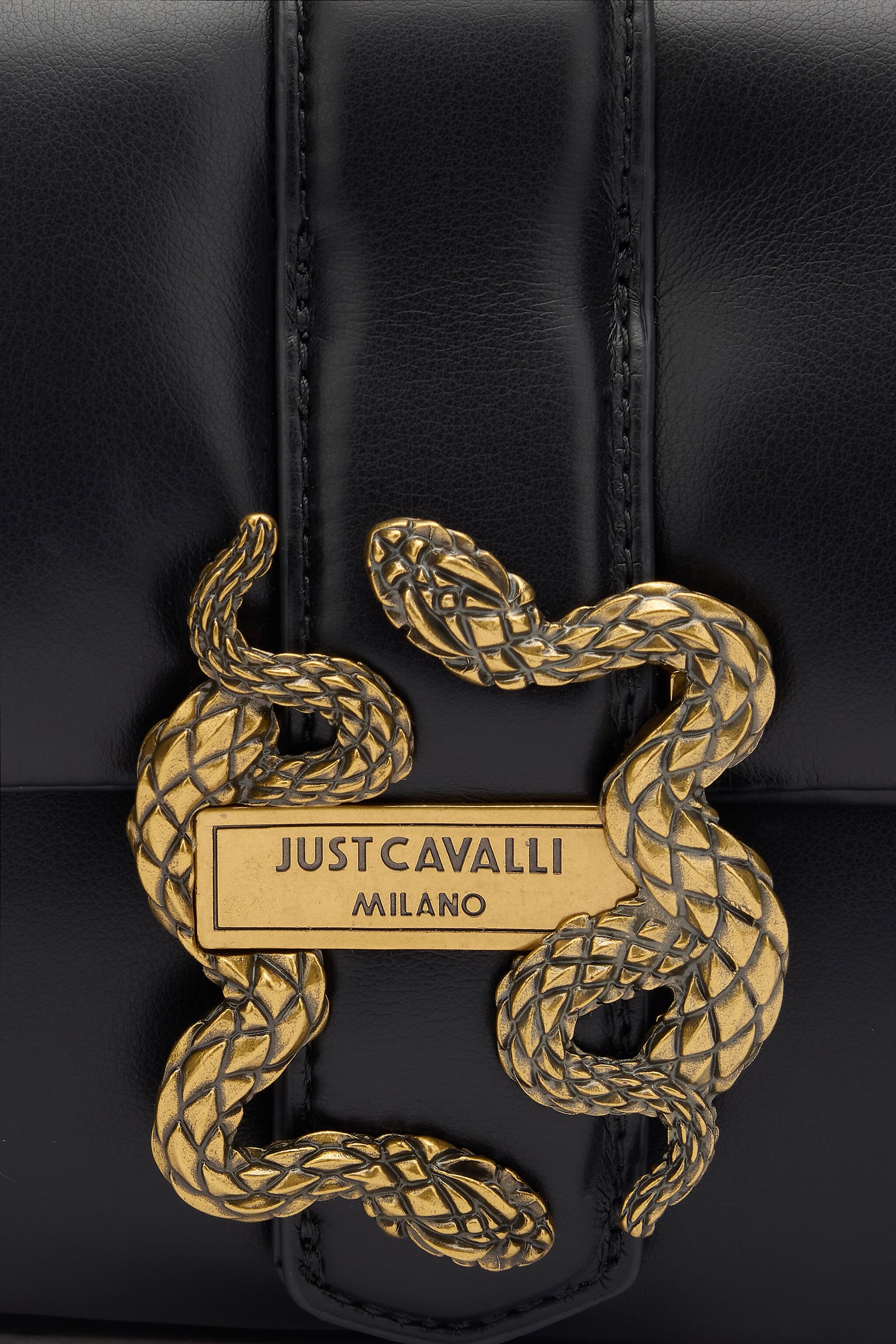 JC Bag With Mirror Snake Black TFB050-TF415