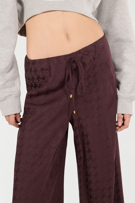 RC Loose Pants with Mirror Snake Monogram Purple VKT210-RK010