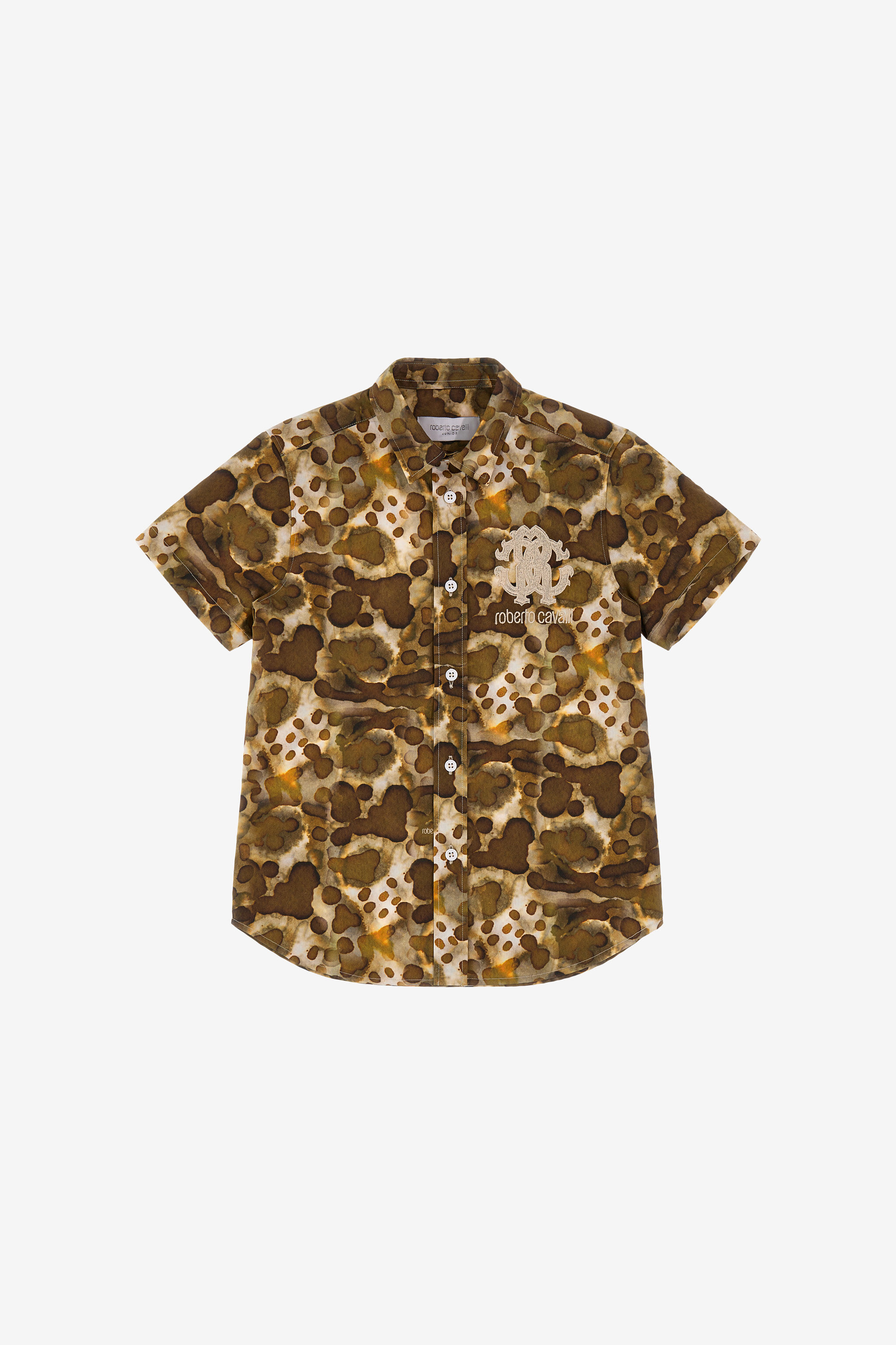 JU Printed shirt Hellbraun SJT707-CII76