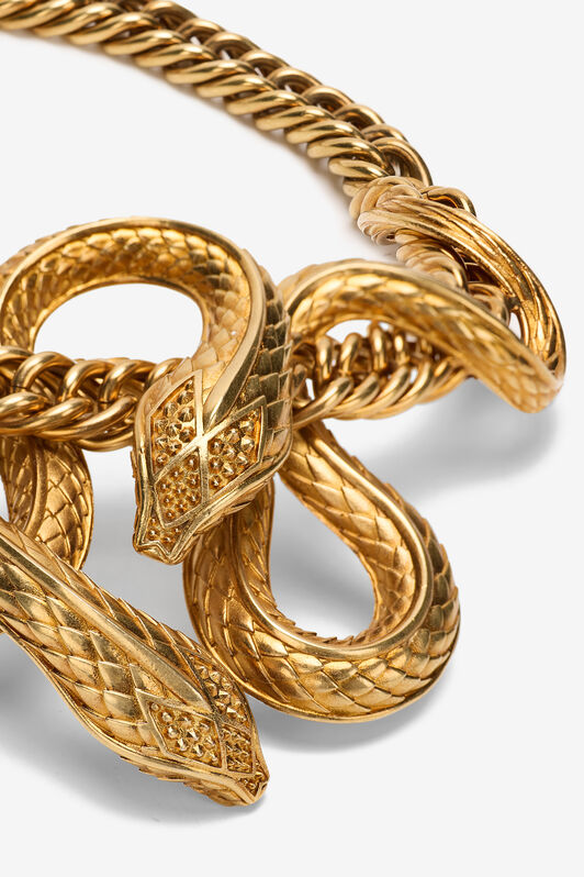 RC Snake Necklace Gold TKG008-AM001