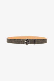${brand} Cintura in pelle con fibbia logo RC ${colorDescription} ${masterID}