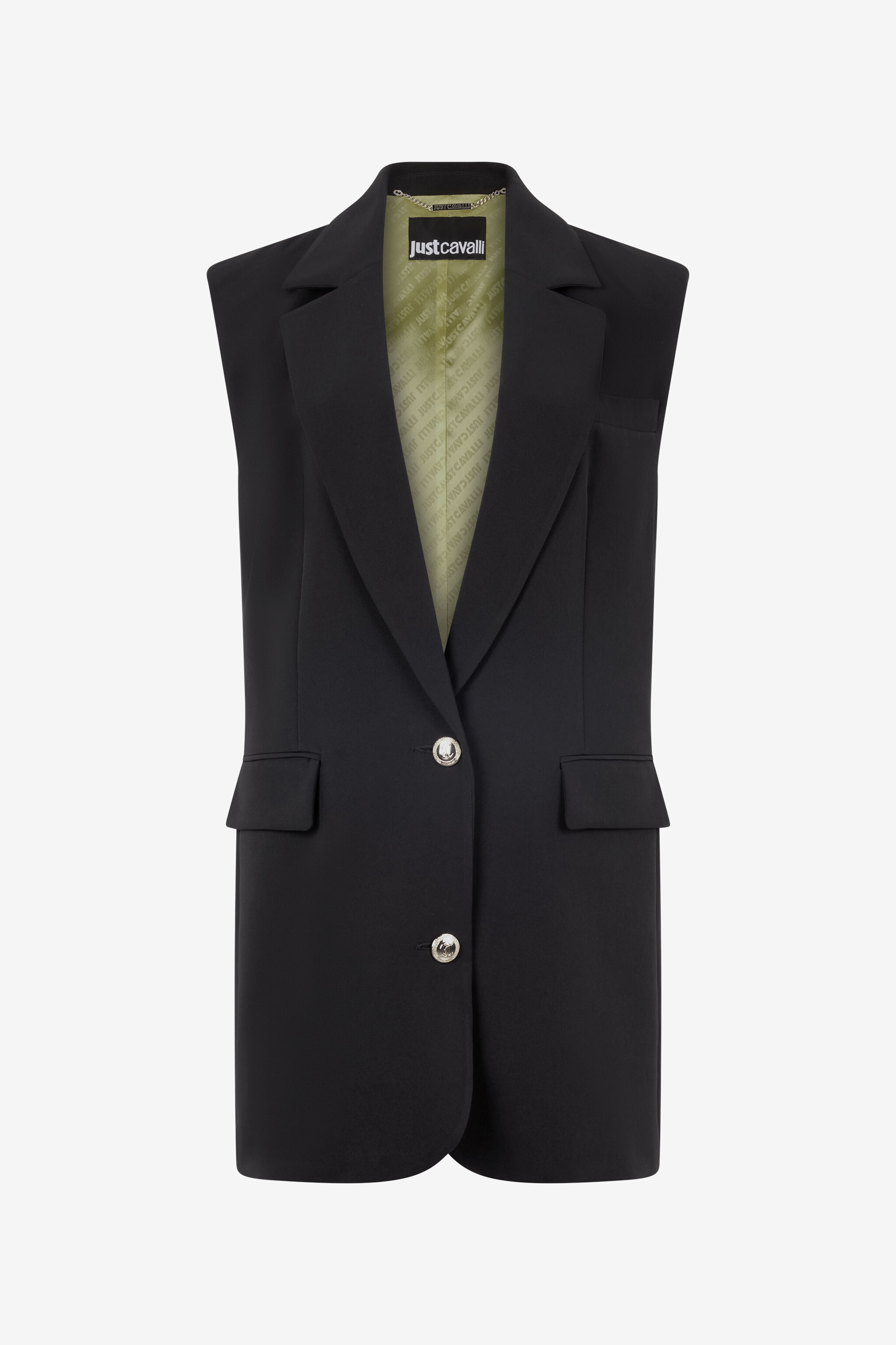 JC Einreihiges Blazerkleid Schwarz UFT189-UF255