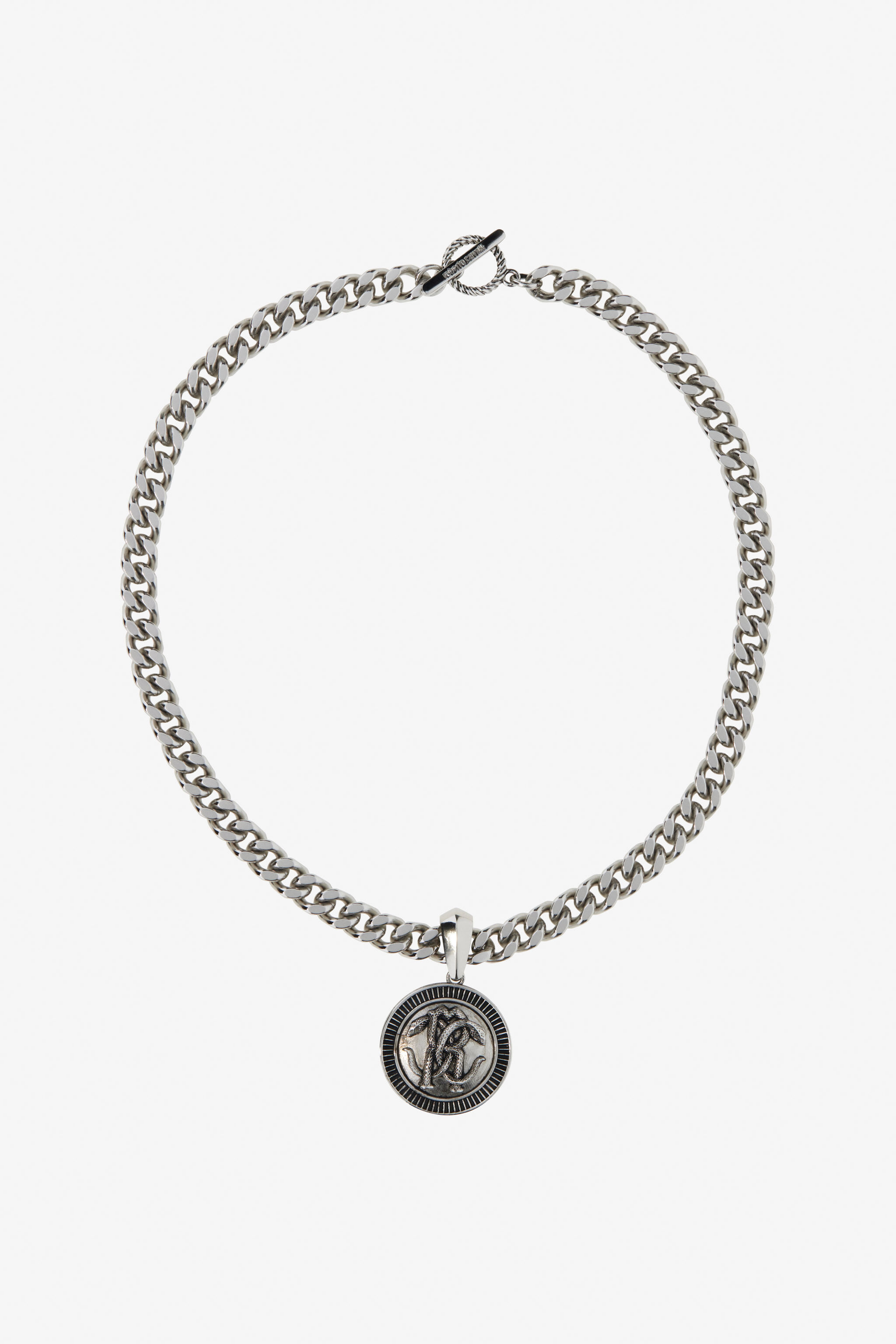 RC Collana con Logo RC Argento TRG003-AM258