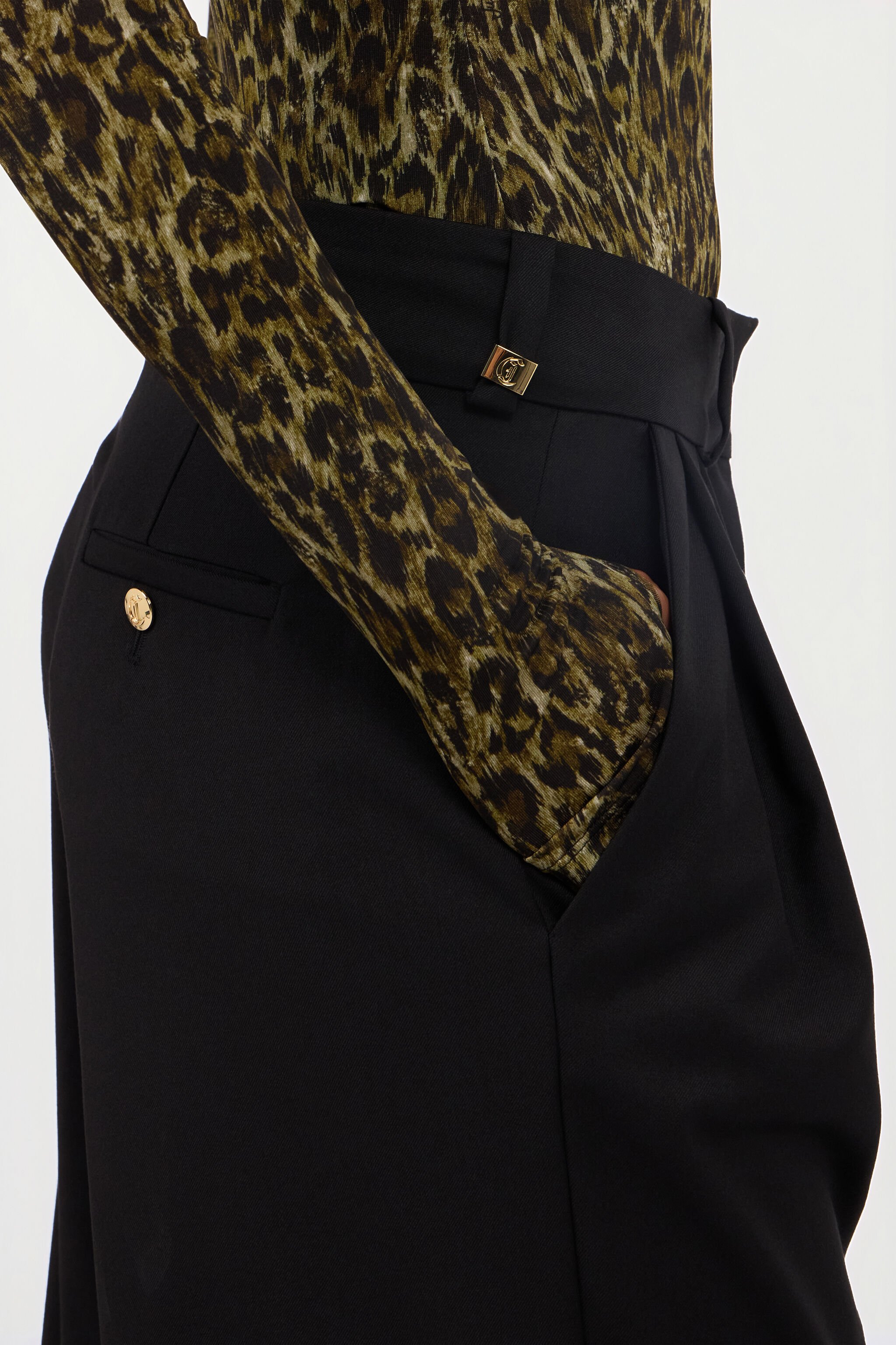 JC Hose mit geradem Bein BLACK VFT148-VF227