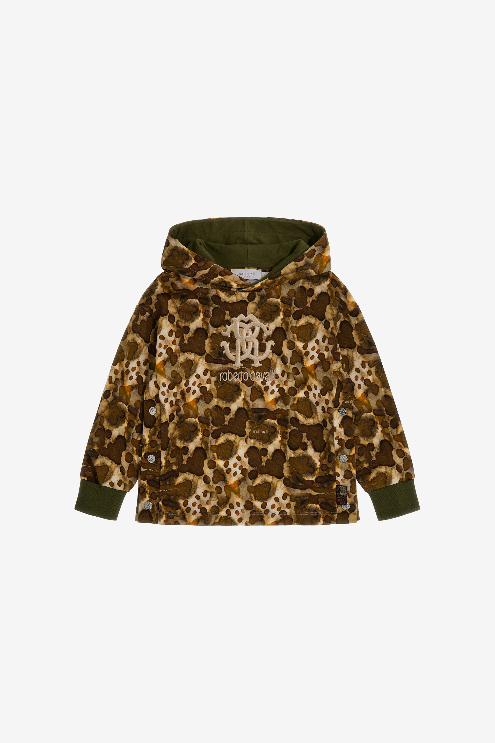 JU Printed sweatshirt Light brown SJT929-5OI76