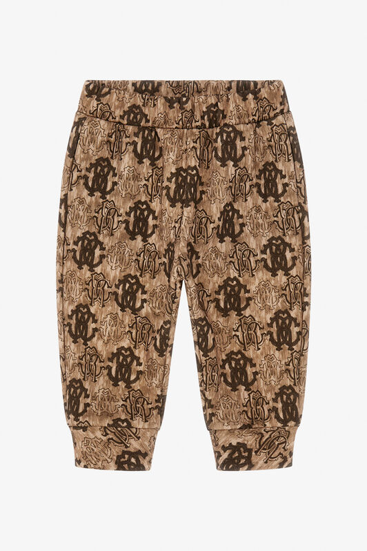 JU RC Logo Pants Light brown TJT233-5OL99