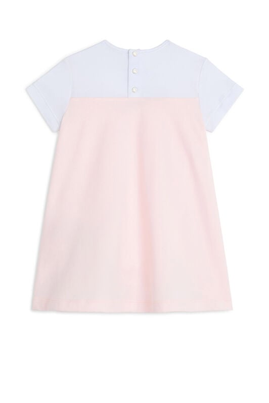 JU Dress BABY PINK/WHITE KJT159-JV025