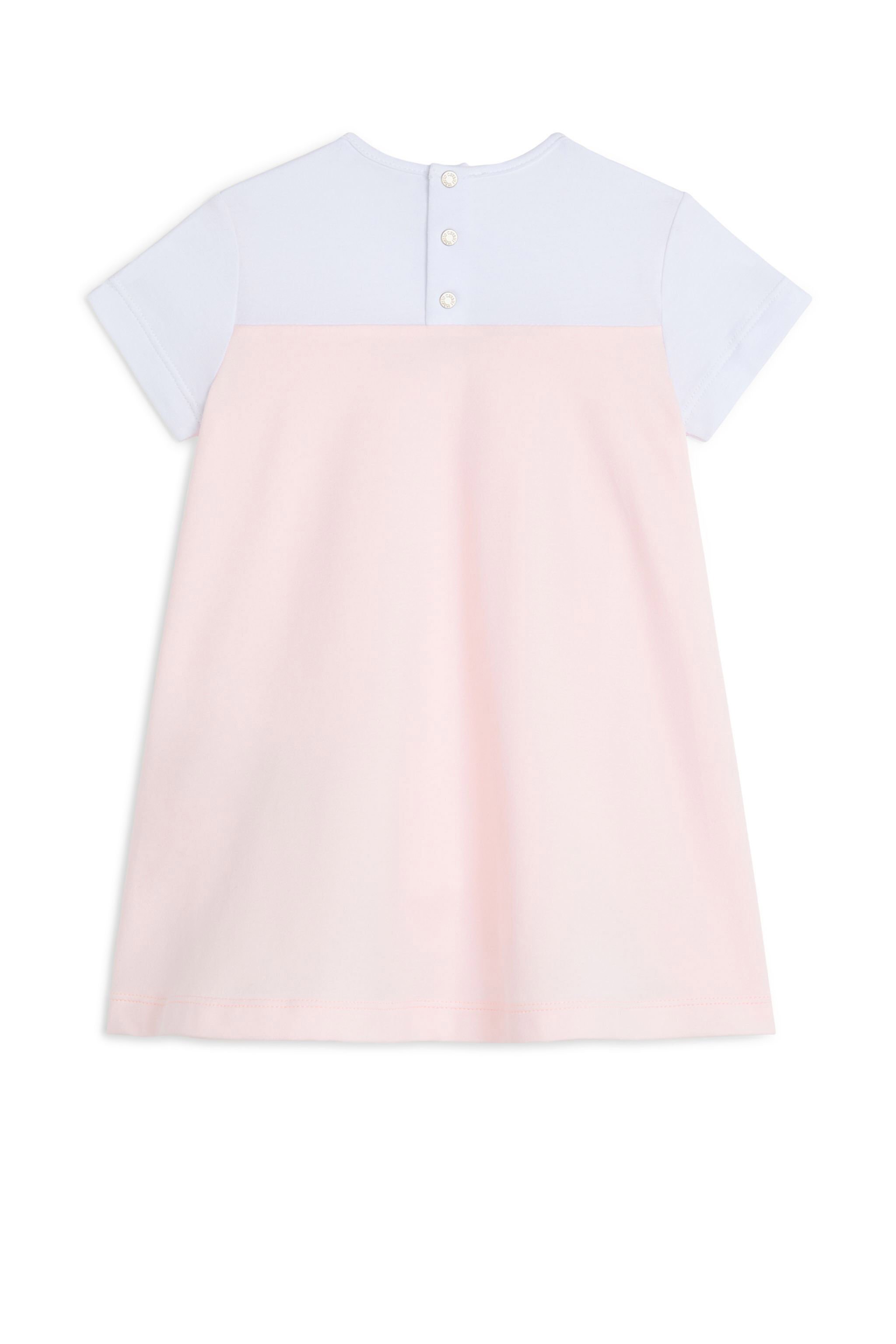 JU Dress BABY PINK/WHITE KJT159-JV025